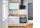 Küchenzeile 160cm Landhausküche inkl. E-Geräte + Zubehör PKW 516002 von Pino Küchen Weiß matt / Honig Eiche - 2