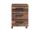 Rollcontainer CLIF von Forte Old-Wood Vintage / Beton - 2
