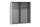 Schiebetürenschrank mit Spiegel 170 cm breit WHITE KISS Sonoma Eiche - 2