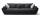 XXL Sofa Boxspringsofa Schwarz 306 cm PEACE - 2