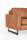3-Sitzer Sofa Leder-Mix Kentucky Braun 236 cm breit Ponto - 3