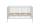 70x140 Babybett UNIVERSAL von Trendteam Massivholz Weiß matt - 3