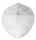 BRECKLE 1x FFP2 Atemschutzmaske 5-Lagen CE zertifiert Mundschutzmaske hygienisch einzelverpackt Weiß - 3