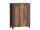 Kommode 86 cm breit CLIF von Forte Old-Wood Vintage / Beton - 3