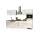 Küchenblock 300 inkl E-Geräte von PKM Kaminhaube autark (5 tlg) MAILAND von Held Möbel Weiss / Eiche Sonoma - 3