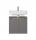 Waschbeckenunterschrank 2-trg CAPRI von Pelipal Quarzgrau matt - 3