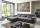 Wohnlandschaft Big Sofa mit Schlaffunktion Grau 201 x 285 cm SPEED - 3