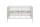 70x140 Babybett UNIVERSAL von Trendteam Massivholz Weiß matt - 4
