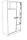 Kleiderschrank 2-trg FABRIC 6 von Parisot Esche Grau Loft - 4