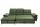 kleines Ecksofa mit Schlaffunktion und Bettkasten Grün 134 x 234 cm VALTURA - 4