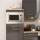 Küchenblock 270  inkl E-Geräte von PKM (4 tlg) MAILAND von Held Möbel Graphit / Eiche Sonoma - 4