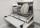Küchenzeile 180cm Büroküche inkl. E-Geräte + Zubehör PKW 018019 von Pino Küchen Beton Weißgrau / Beton Grafitgrau - 4