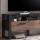 NORDI 002 TV Lowboard Front:Dekor Okapi Nuss/Korpus:Schwarz-Okapi Nuss - 4