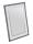Rahmenspiegel Facette ALEXA 50x70 cm schwarz / silberfarbig von Spiegelprofi - 4
