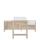 Schreibtisch HOYVIK von Forte Sonoma Eiche / Weiß - 4
