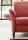 Sofa Relaxfunktion elektrisch ausfahrbar L-Form 284 x 244 cm Lederoptik Rot Luna - 4