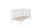 70x140 Babybett UNIVERSAL von Trendteam Massivholz Weiß matt - 5