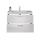 Waschbeckenunterschrank inkl. Waschbecken Devon von Trendteam Weiß / Weiß Hochglanz - 5