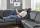 Sofa mit Relaxfunktion elektrisch verstellbar U-Form Grau Hudson - 6