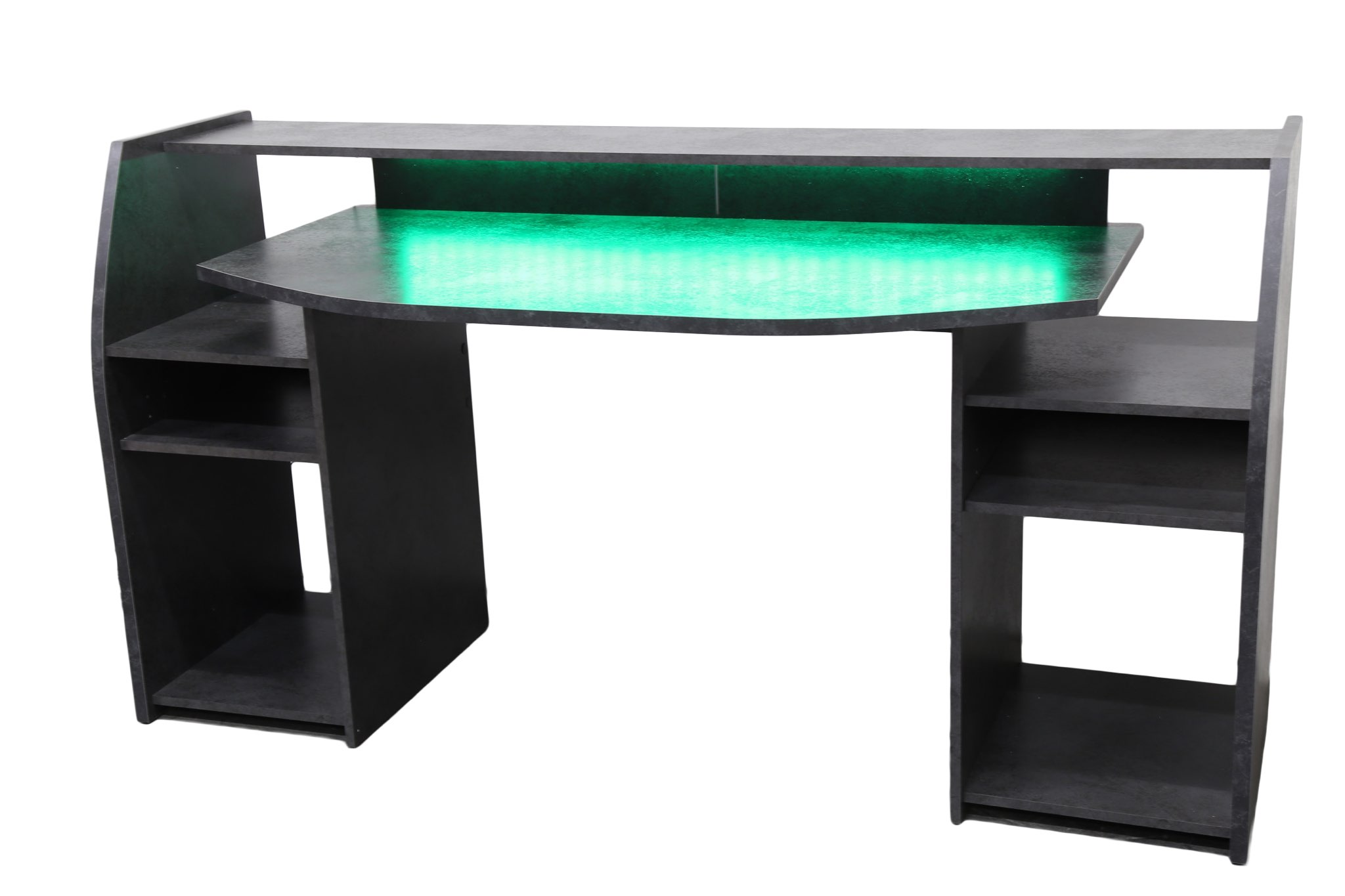 EXCAPE Gaming Tisch Z12 ULTRA mit LED/RGB Beleuchtung 120cm Breit